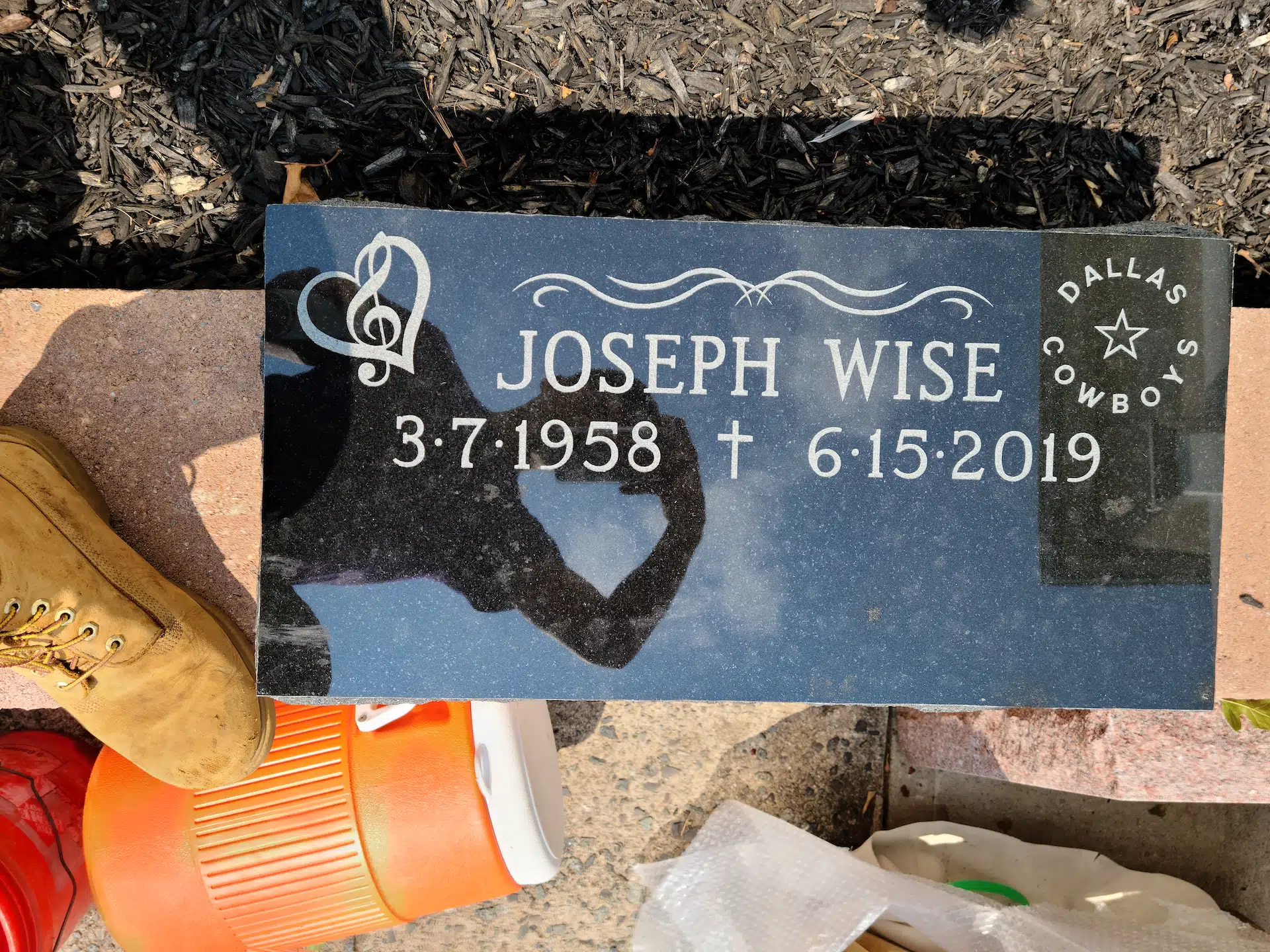 Granite Grave Marker (local) hand-carved by Marker Finder in NJ — image 6